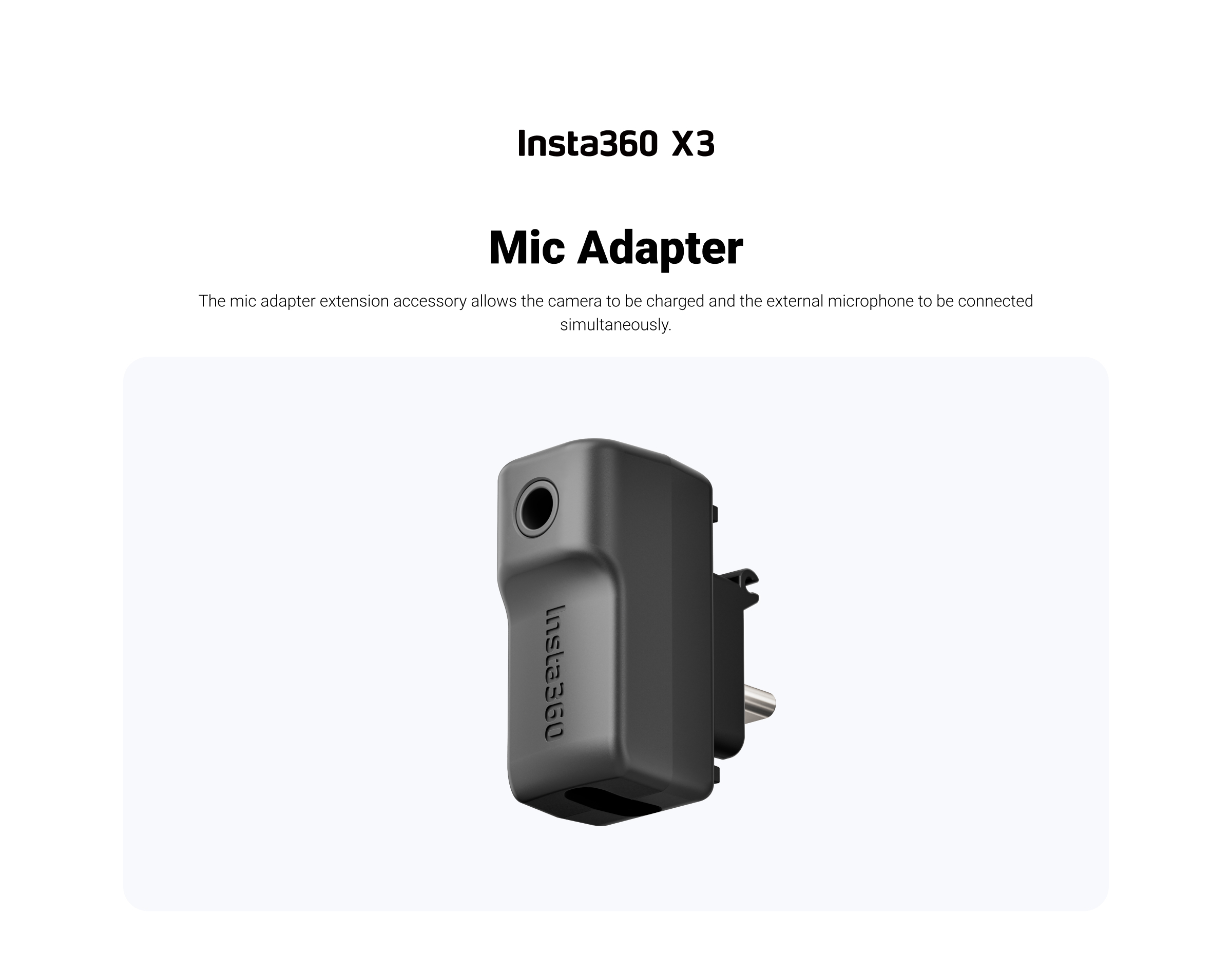 insta360 adapter