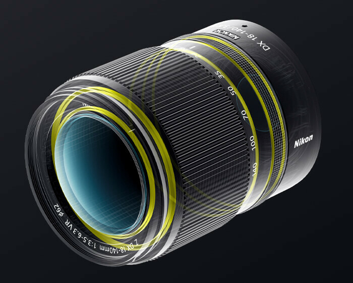 【美品】NIKKOR DX 18-140mm f/3.5-5.6G Zマウント Nikon Launches the DX 18-140mm f/3.5-6.3 VR Zoom Lens for Z-Mount