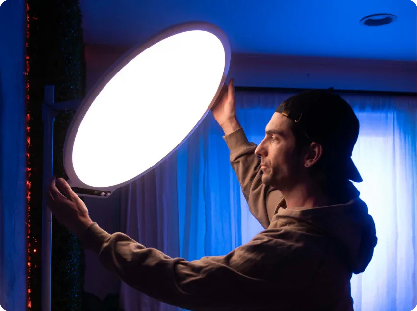 Cathay Photo | Aputure amaran Verge Max Bi-color Round LED Light…