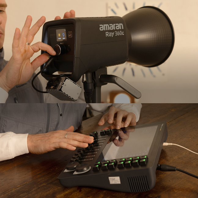 Cathay Photo | Aputure amaran Ray 360C RGB LED Light