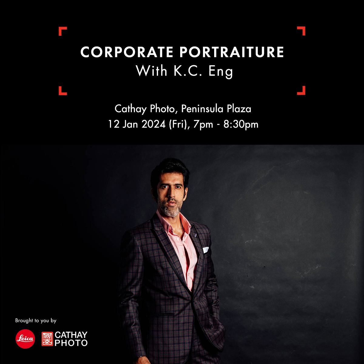 Cathay Photo | Cathay in Focus: Corporate Portraiture with K.C. Eng