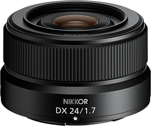 【未使用品】Nikon NIKKOR Z DX 24mm f/1.7 Nikon NIKKOR Z DX 24mm f/1.7 | Mirrorless Lenses | Nikon USA