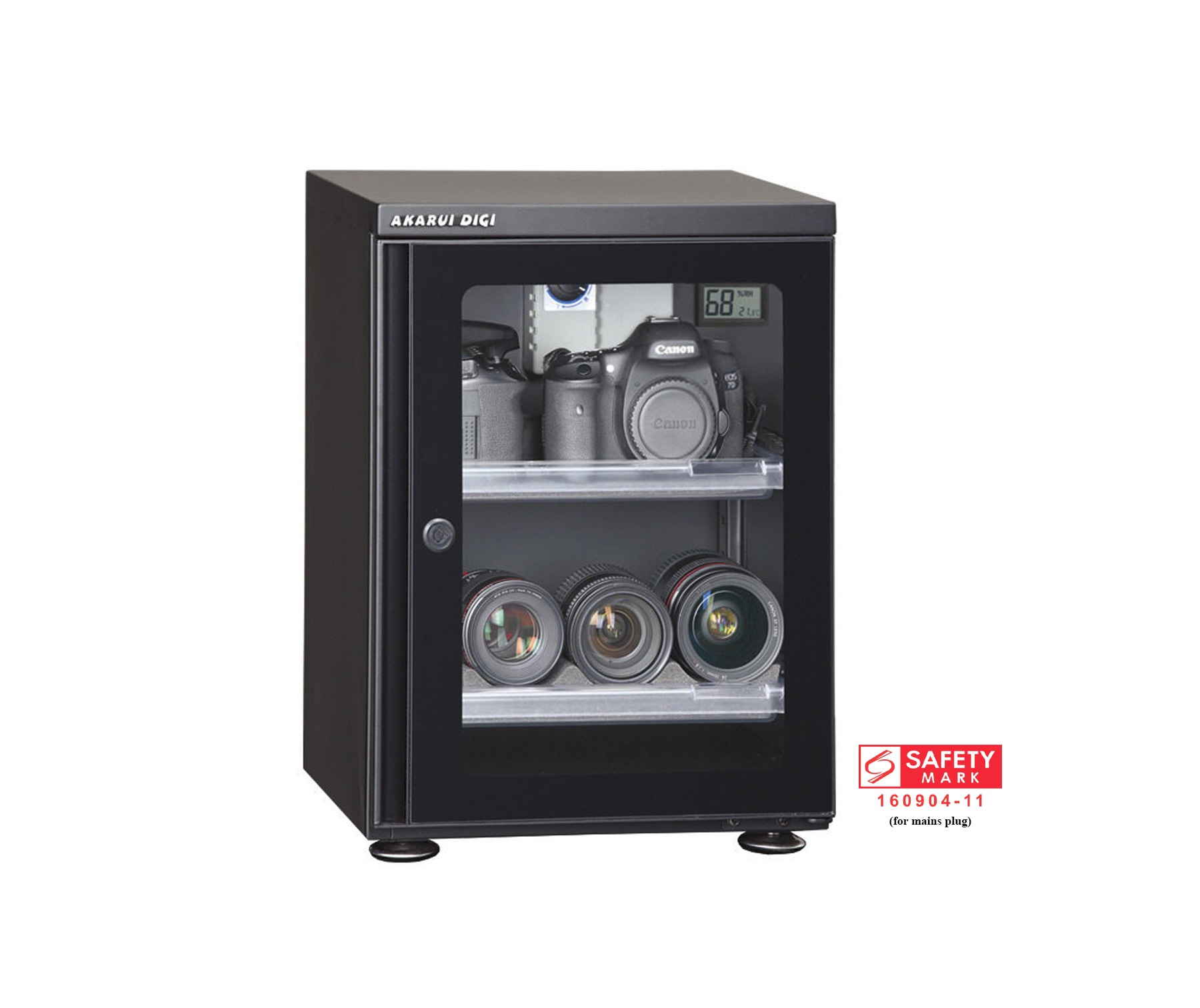 Cathay Photo | Akarui Dry Cabinet E88D (with Analog Hygrometer)