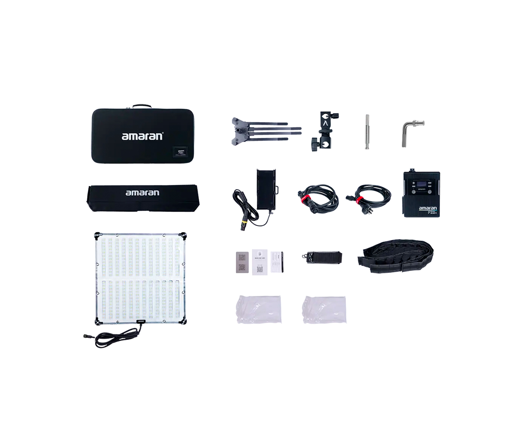 Cathay Photo | Aputure amaran F22X 2'x2' Bi-Color LED Fabric Light