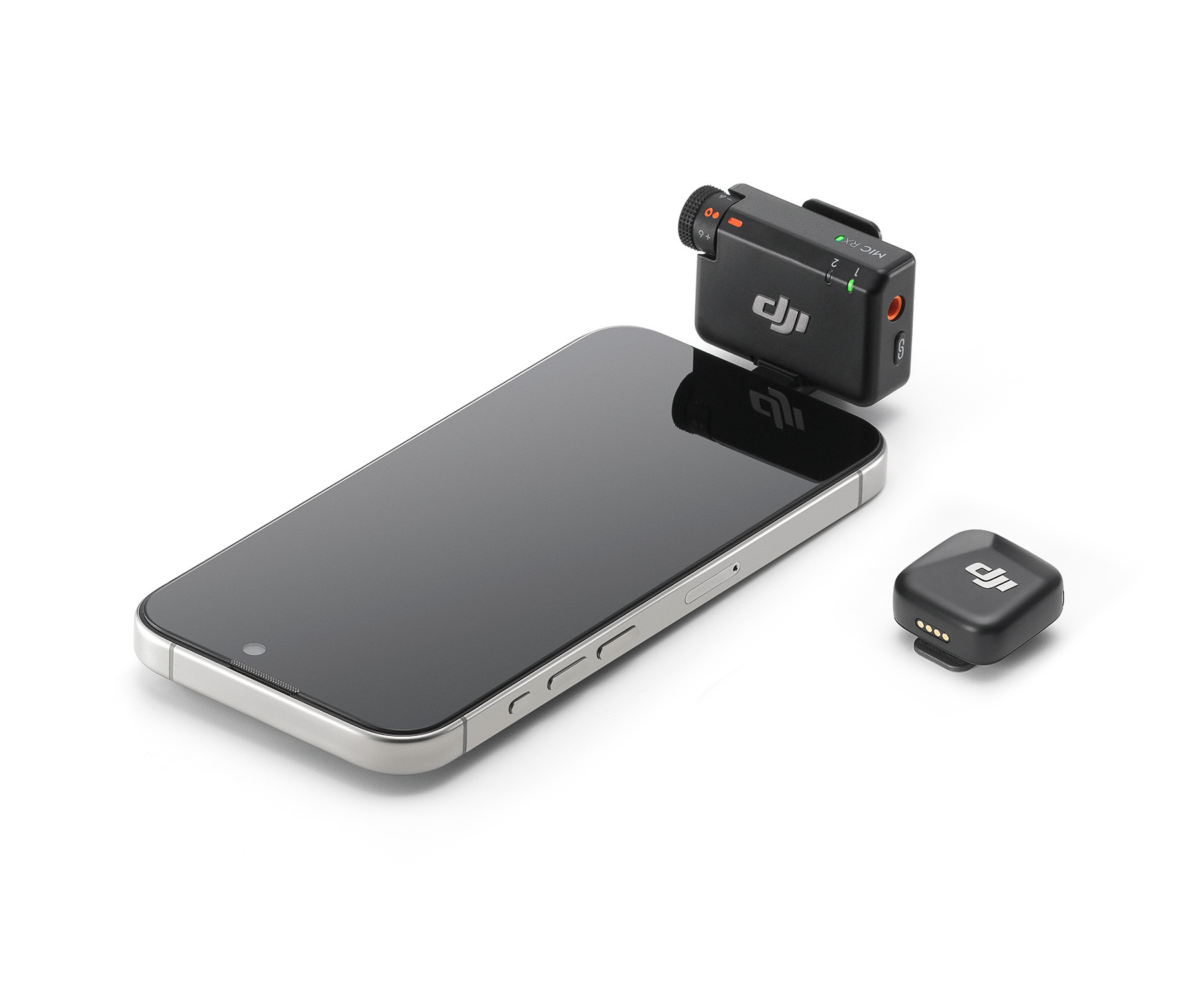 DJI MIC MINI 新品未使用 DJI ピンマイク ワイヤレス iphone 風防 DJI Mic Miniトランスミッター