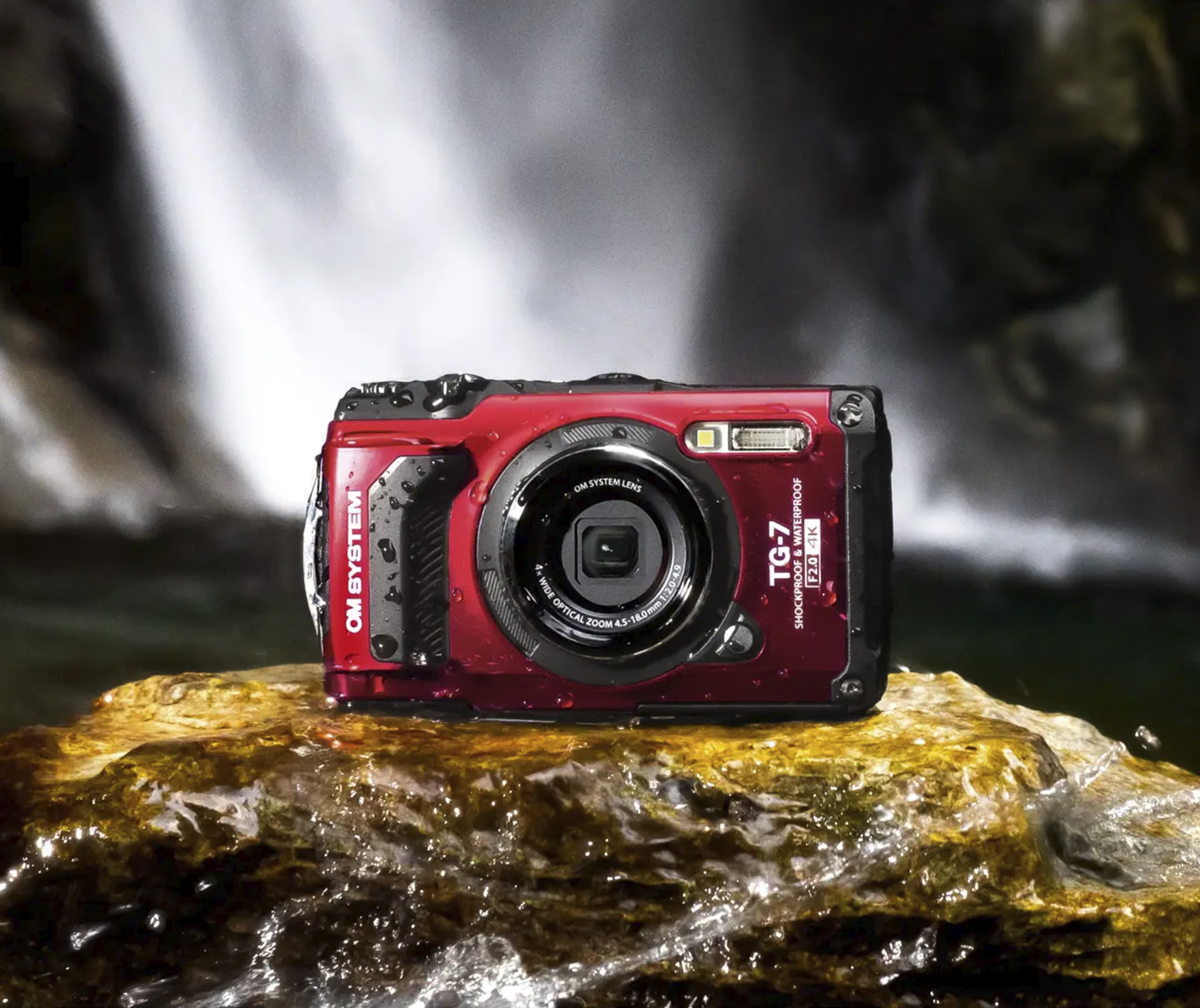 OLYMPUS TG-7 RED　4K 対応 Cathay Photo | OM Tough TG-7 (Red)