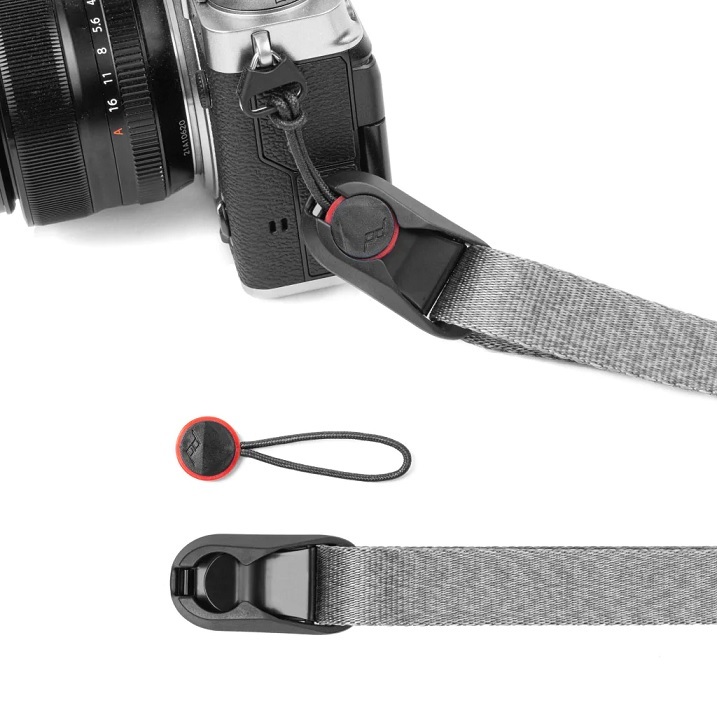 peak design leash camera strap ash