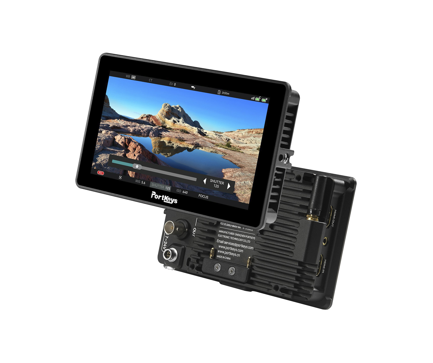 PortKeys BM5 Iモニター HDMI SDI 2000nits Portkeys BM5IV 5.5