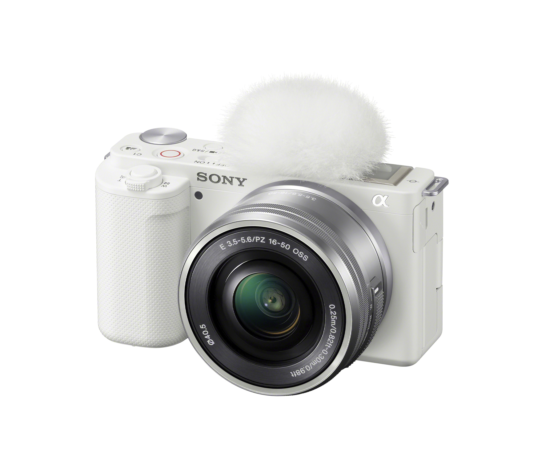 Cathay Photo | Sony ZV-E10 Body with 16-50mm Power Zoom Lens (White)