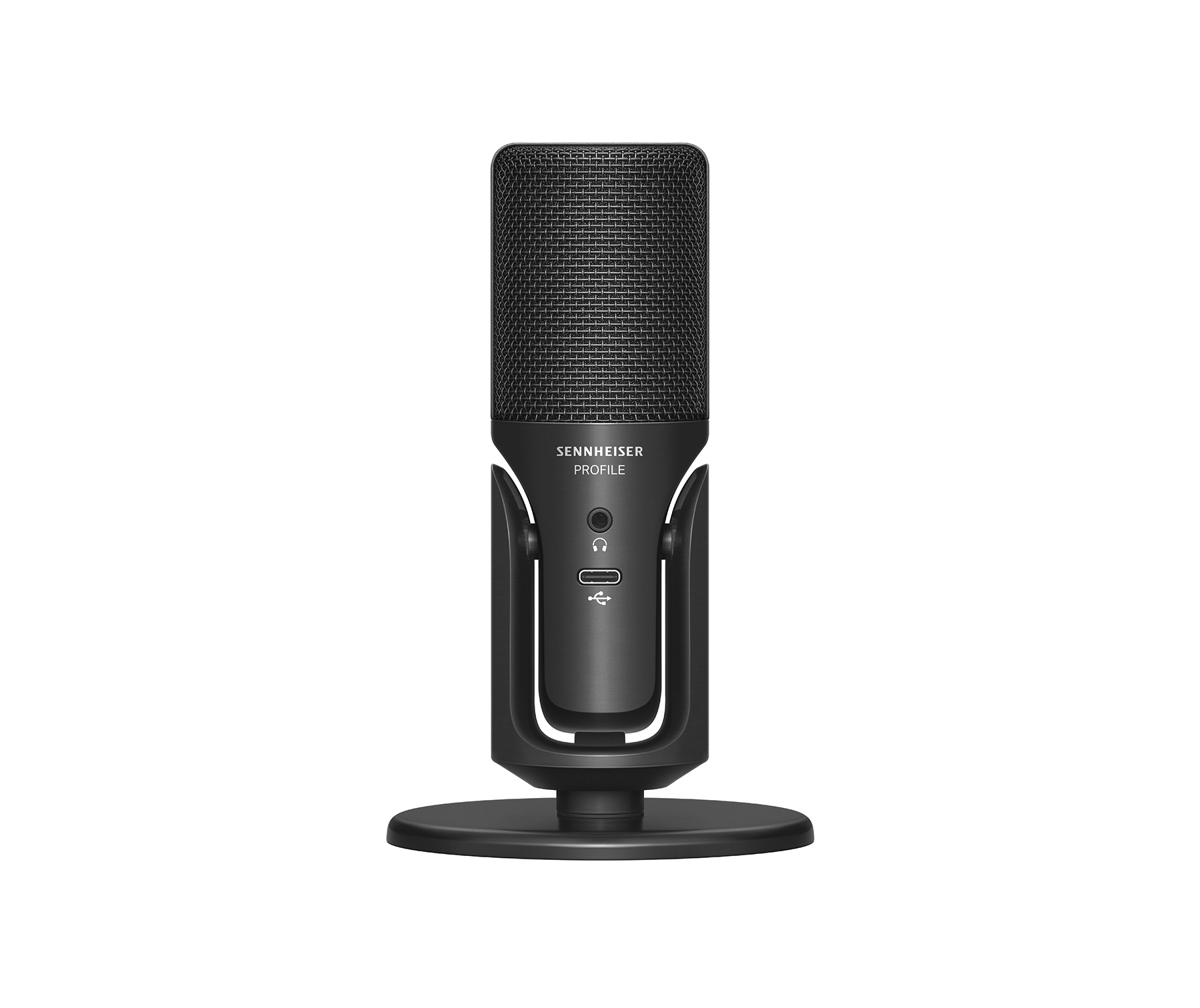 Sennheiser PROFILE USB-C コンデンサーマイク ゲーム実況・ライブ配信に最適！重厚なボディと高品位マイクカプセルが