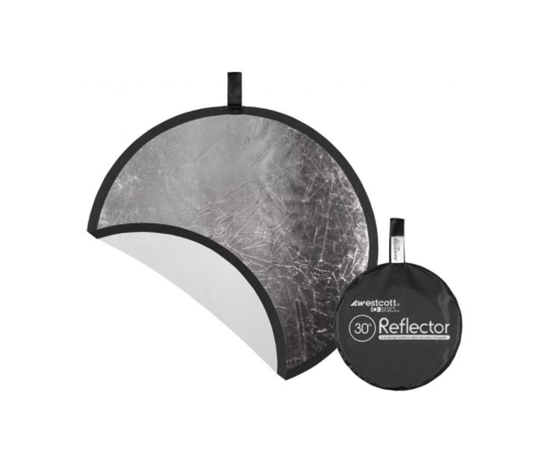 Collapsible 2-in-1 Sunlight/White Bounce Reflector (30)