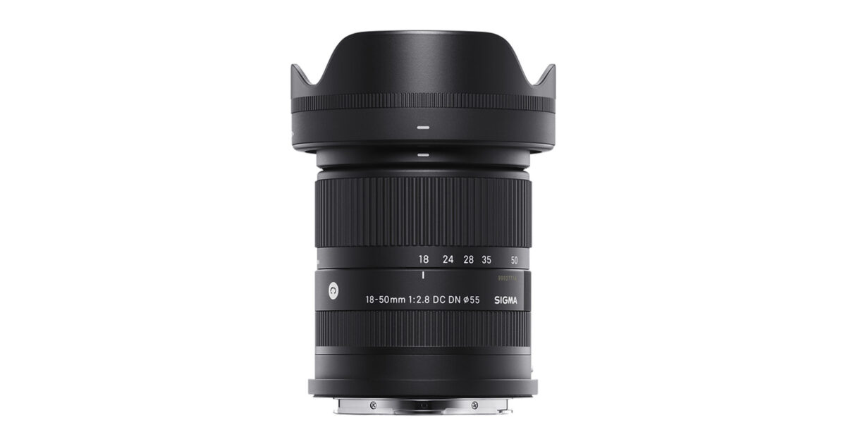 Sigma 18-50mm F2.8 DC DN RFマウン 18-50mm-F2.8-DC-