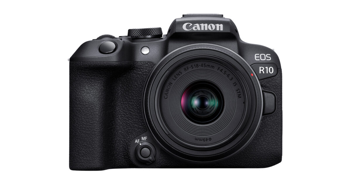 Eos R10 Canon Lens Under 10000 Canon EOS R10 W/ RF-S 18-45mm IS STM