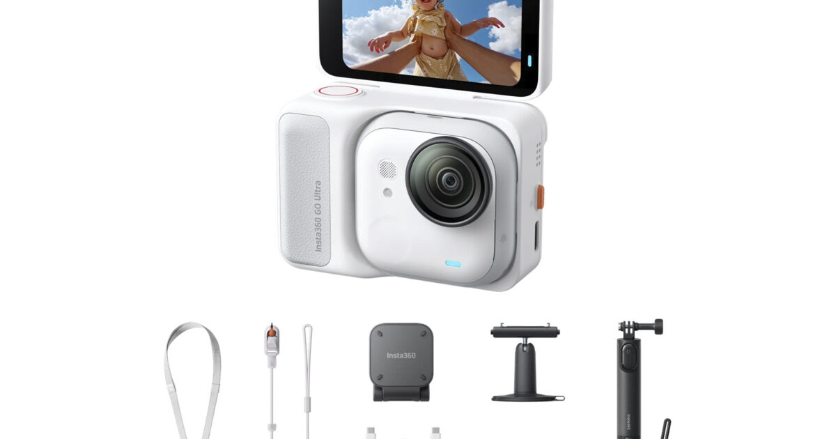 Cathay Photo | Insta360 GO Ultra Creator Bundle (Arctic White)