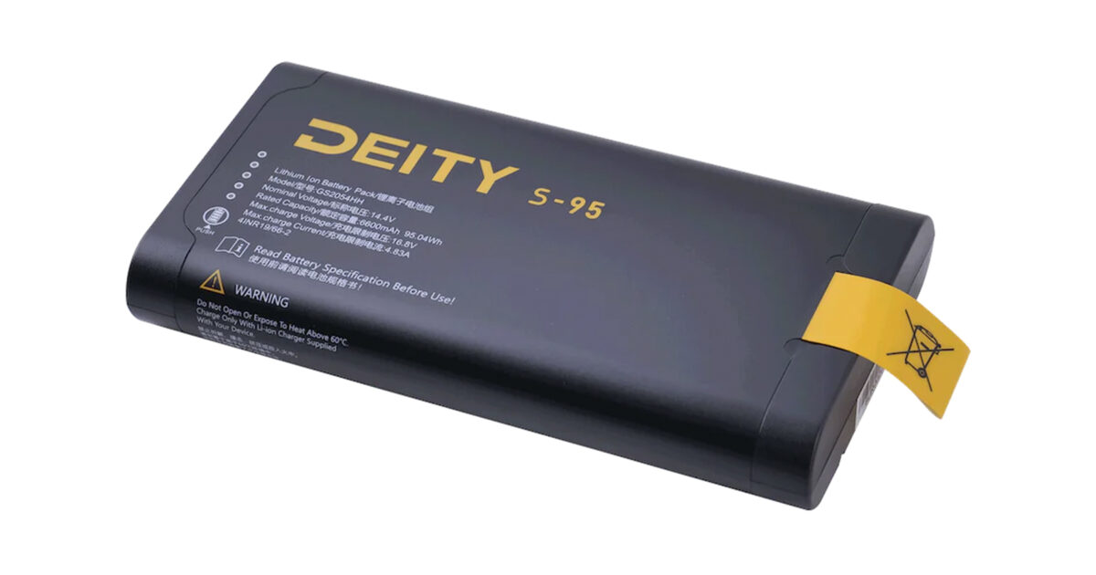 Cathay Photo | Deity S-95 Smart Battery