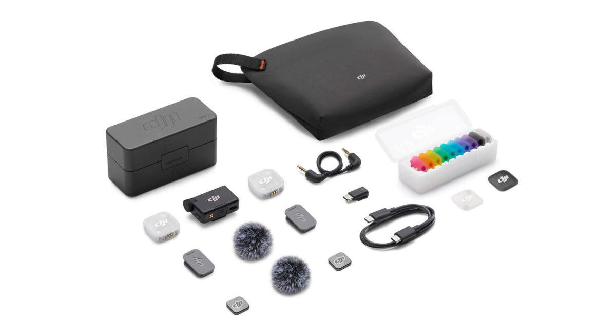 【美品】DJI Mic Mini レシーバー＆白黒マイク2個セット Cathay Photo | DJI Mic Mini 2 (2TX + 1RX + CC)