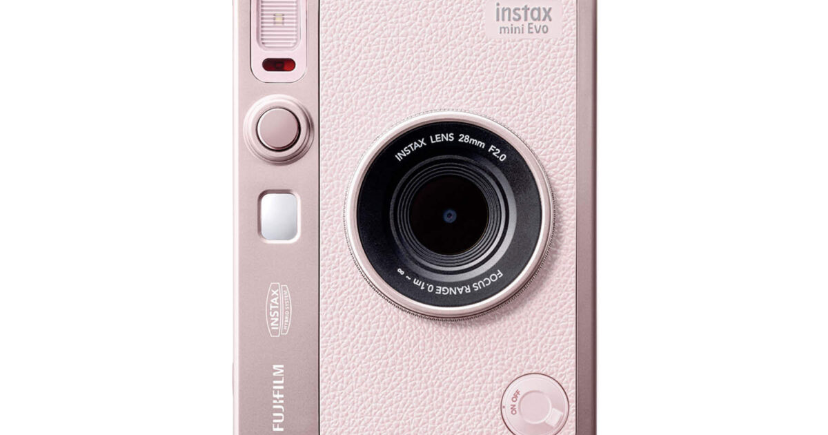 Cathay Photo FUJIFILM instax mini Evo (Gentle Rose)