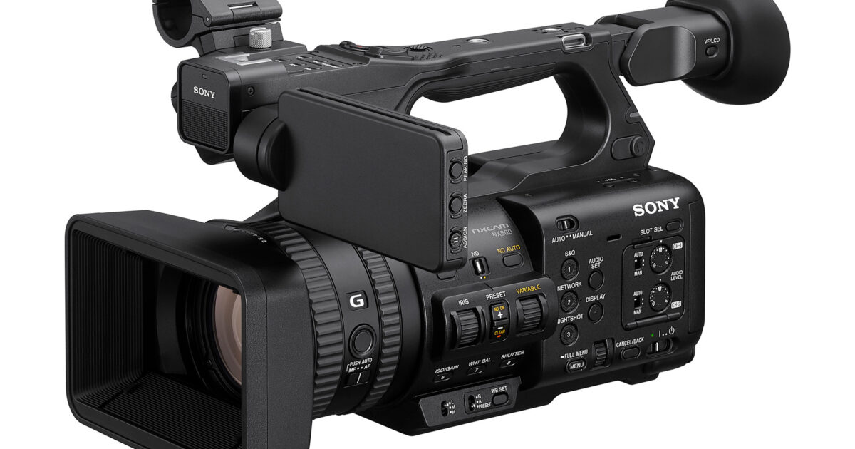 Mc88 Hd Professional Camcorder Hxr Mc88 Price Sony Mc88 Camera