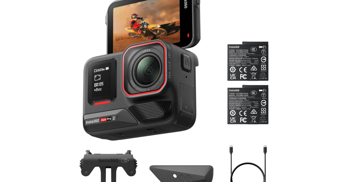 Cathay Photo | Insta360 Ace Pro 2 Dual Battery Bundle