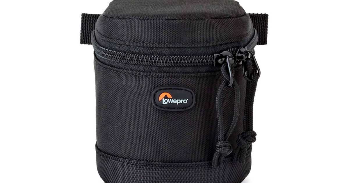 Lowepro Lens Bag 7x8 Cm Black