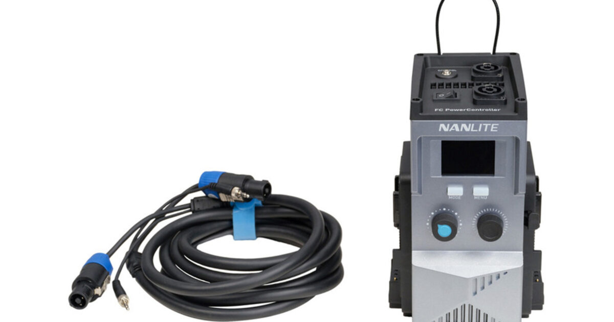 Cathay Photo | Nanlite FC Power Controller for FC-300B, FC-500B and…