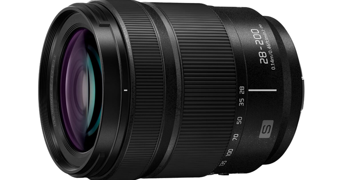 レンズ(ズーム) LUMIX S 28-200mm F4-7.1 MACRO O.I.S パナソニック、LUMIX Sシリーズレンズ新製品「LUMIX S 28-200mm F4-7.1