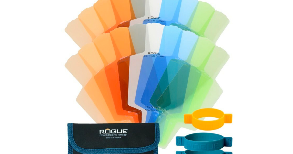 ROGUE 3-in-1 Flash Grid & フィルターキット 2セット Rogue 3-in-1 Flash Grid with 3-Gel Starter Set – Rogue
