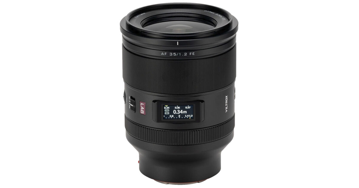 Cathay Photo | Viltrox AF 35mm F1.2 LAB Full Frame Lens (Sony E)