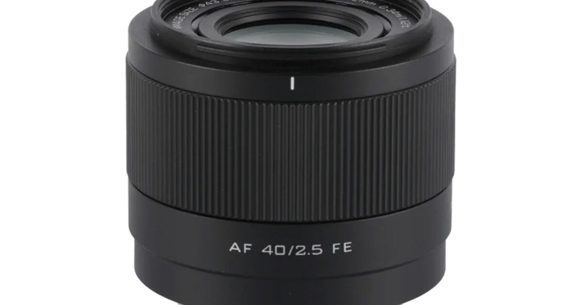 Cathay Photo | Viltrox AF 40mm F2.5 Full Frame Lens (Sony E)