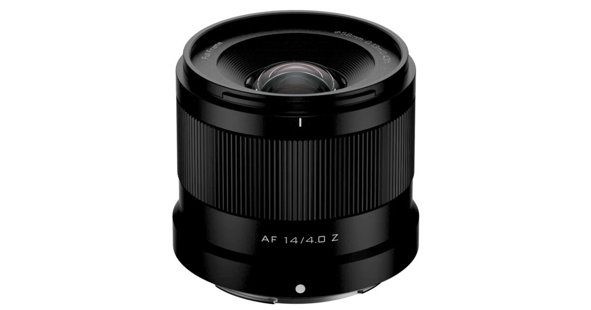 VILTROX AF 14mm F4 Nikon Zマウント Cathay Photo | Viltrox AF 14mm F4.0 Air Full-Frame Lens (Nikon Z)