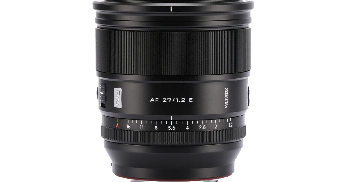 Cathay Photo | Viltrox AF 27mm F1.2 Pro (Sony E)