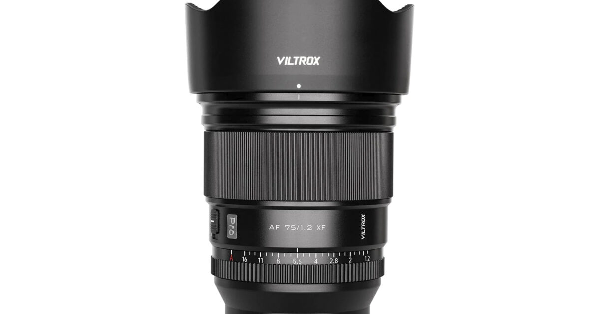 Cathay Photo | Viltrox AF 75mm F1.2 Pro (Fujifilm X)