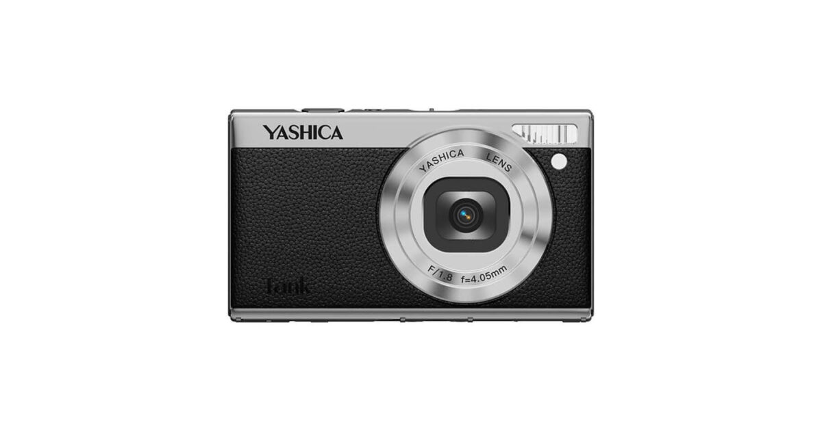 Cathay Photo | YASHICA Tank Compact Digital Camera (Black)