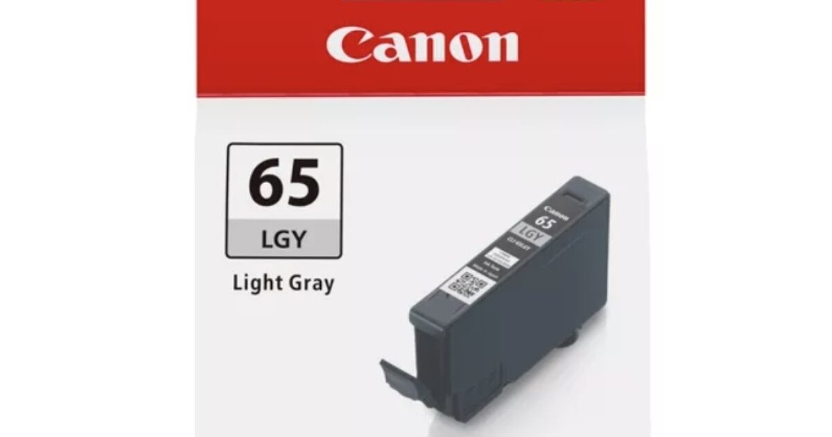 Cathay Photo | Canon CLI-65LGY Light Gray Ink Cartridge for PIXMA…