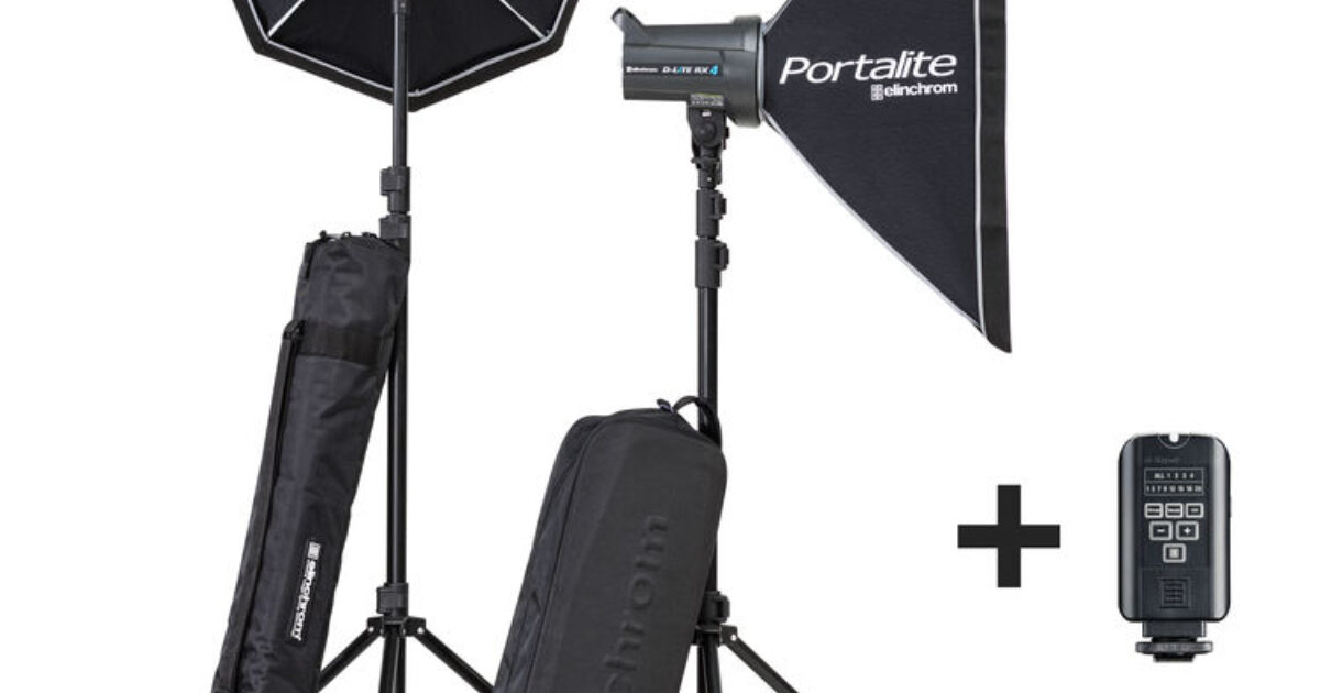 Cathay Photo | Elinchrom D-Lite RX 4/4 Softbox To Go Kit