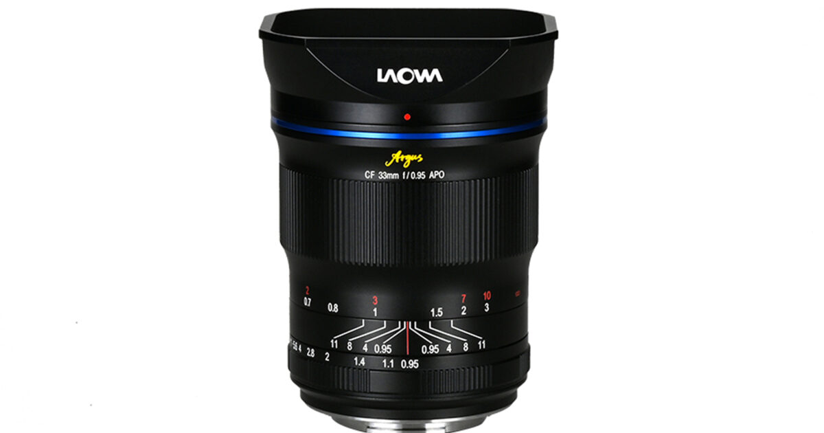 LAOWA Argus CF 33mm F0.95 APO フジ Xマウント Cathay Photo | Laowa Argus 33mm f/0.95 CF APO (Fujifilm X)