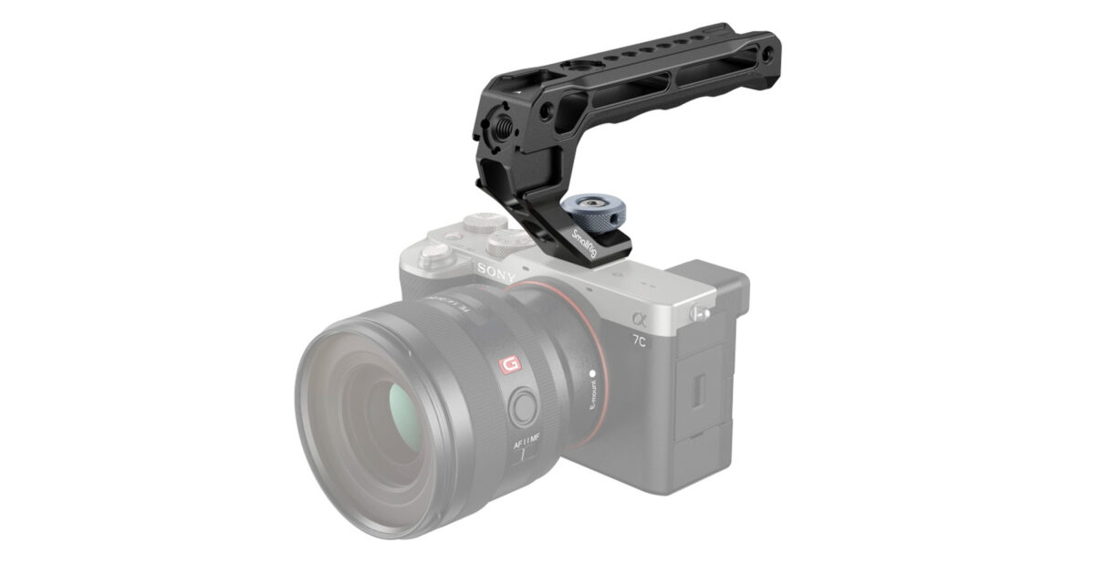 Cathay Photo | SmallRig 3764 Top Handle with Cold Shoe (Lite)