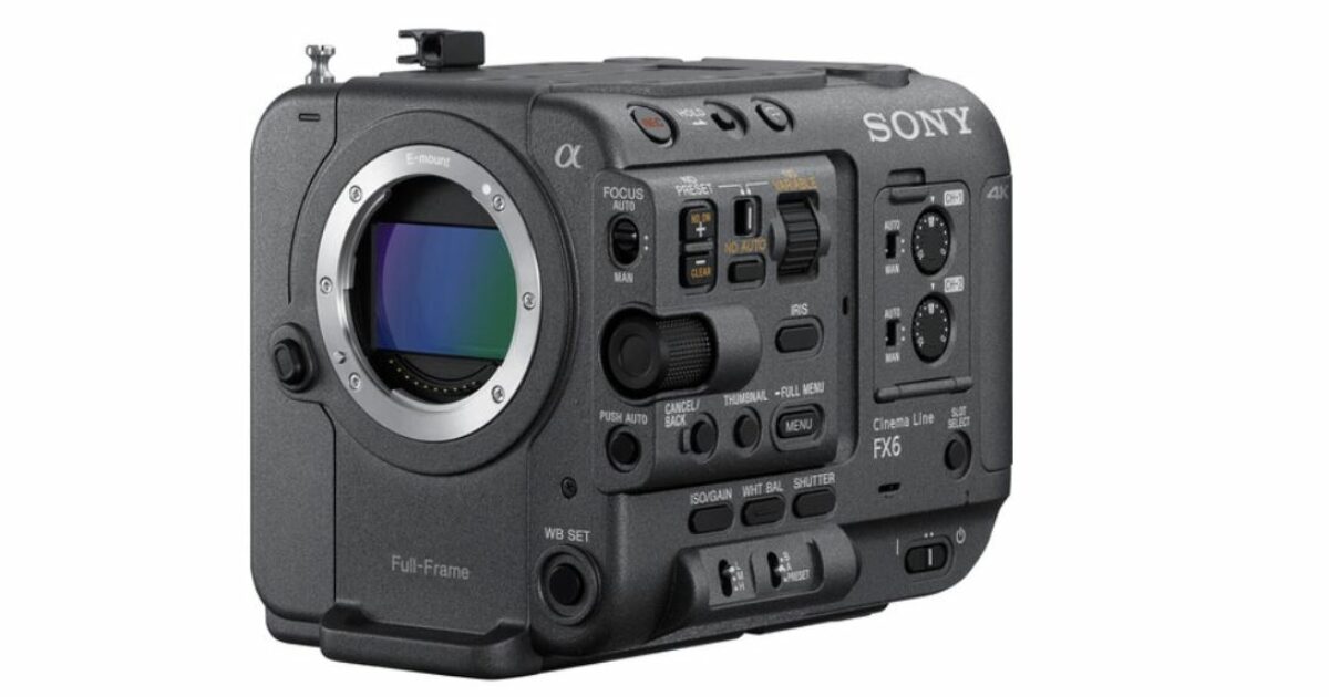 Cathay Photo | Sony ILME-FX6V Cinema Line Camera