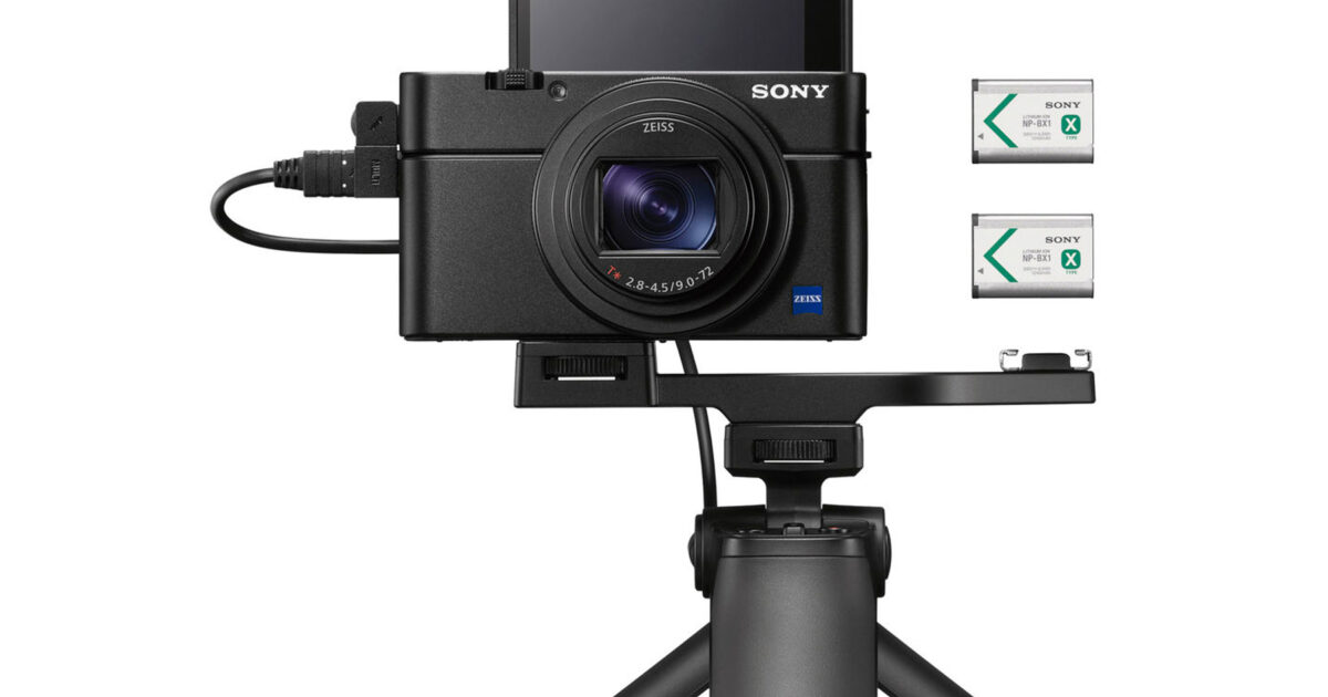 Sony RX100 VII Compact Camera with Shooting Grip Cathay Photo