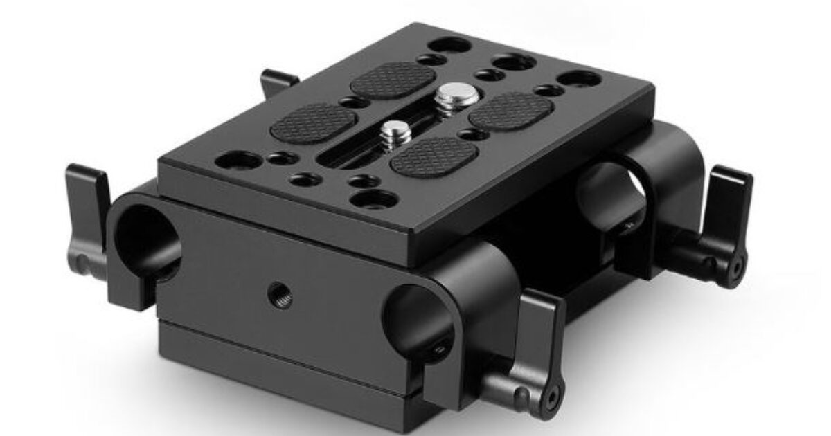 Small Rod Base Cathay Photo | SmallRig 1798 Baseplate with Dual 15mm Rod Clamp