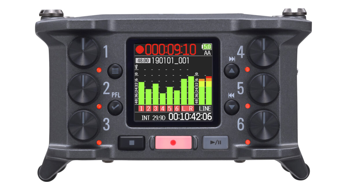 Cathay Photo | Zoom F6 Professional Field Recorder