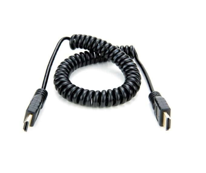 Cathay Photo | Atomos Coiled Mini HDMI to Full HDMI Cable (30cm-45cm)