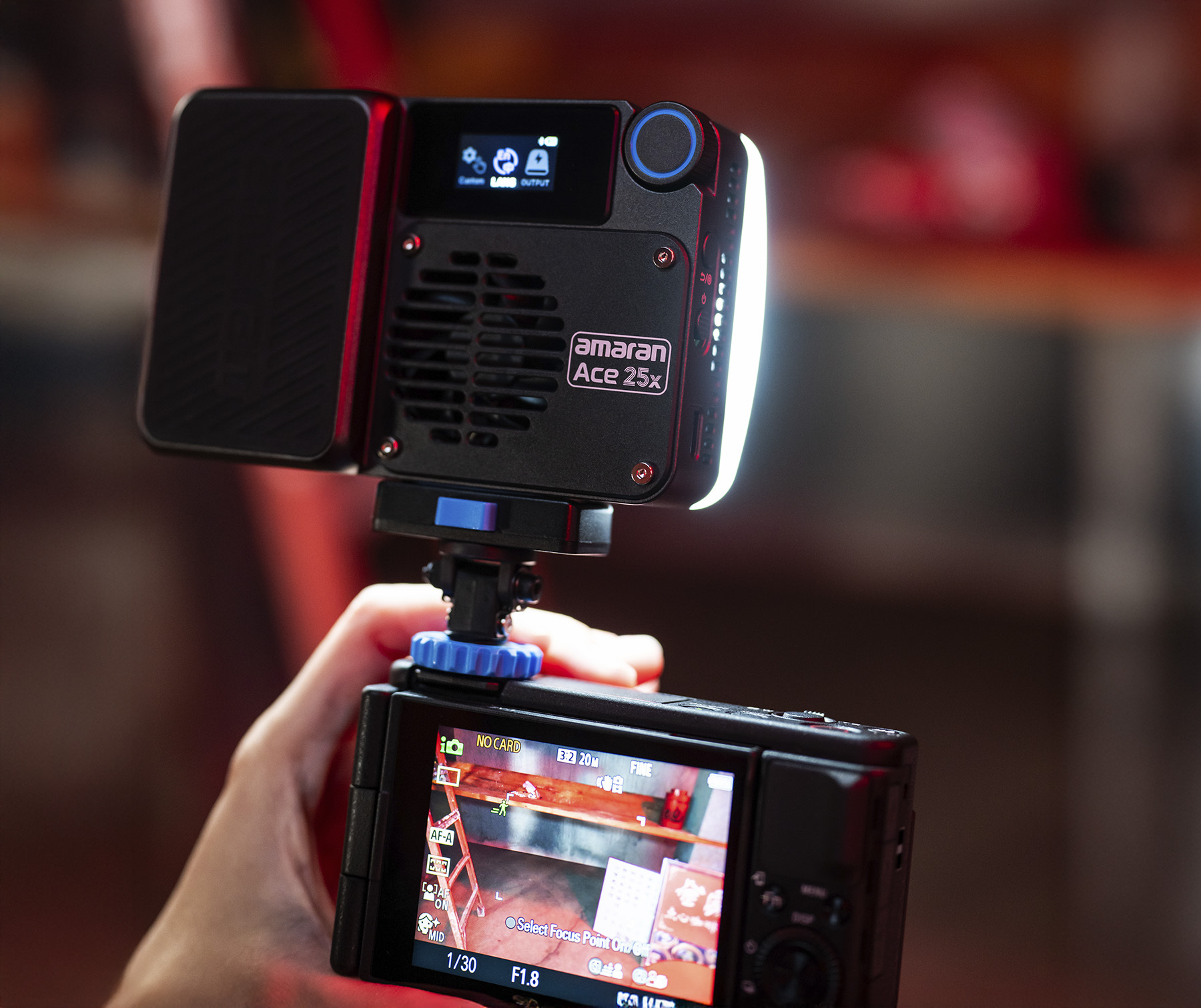Cathay Photo | Aputure amaran Ace 25X Bi-Color Mini Panel Light…