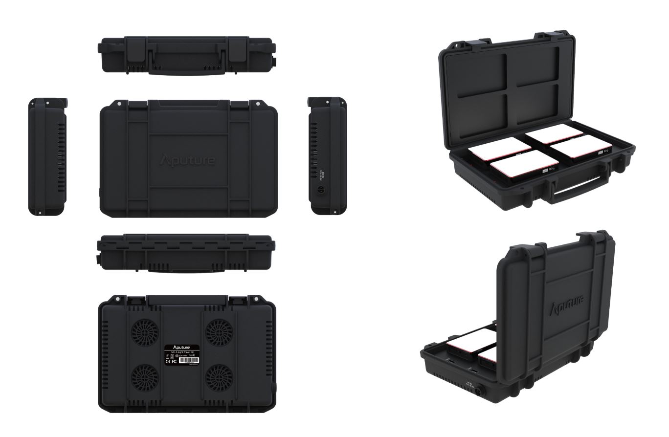 Cathay Photo | Aputure MC 4-Light Travel Kit