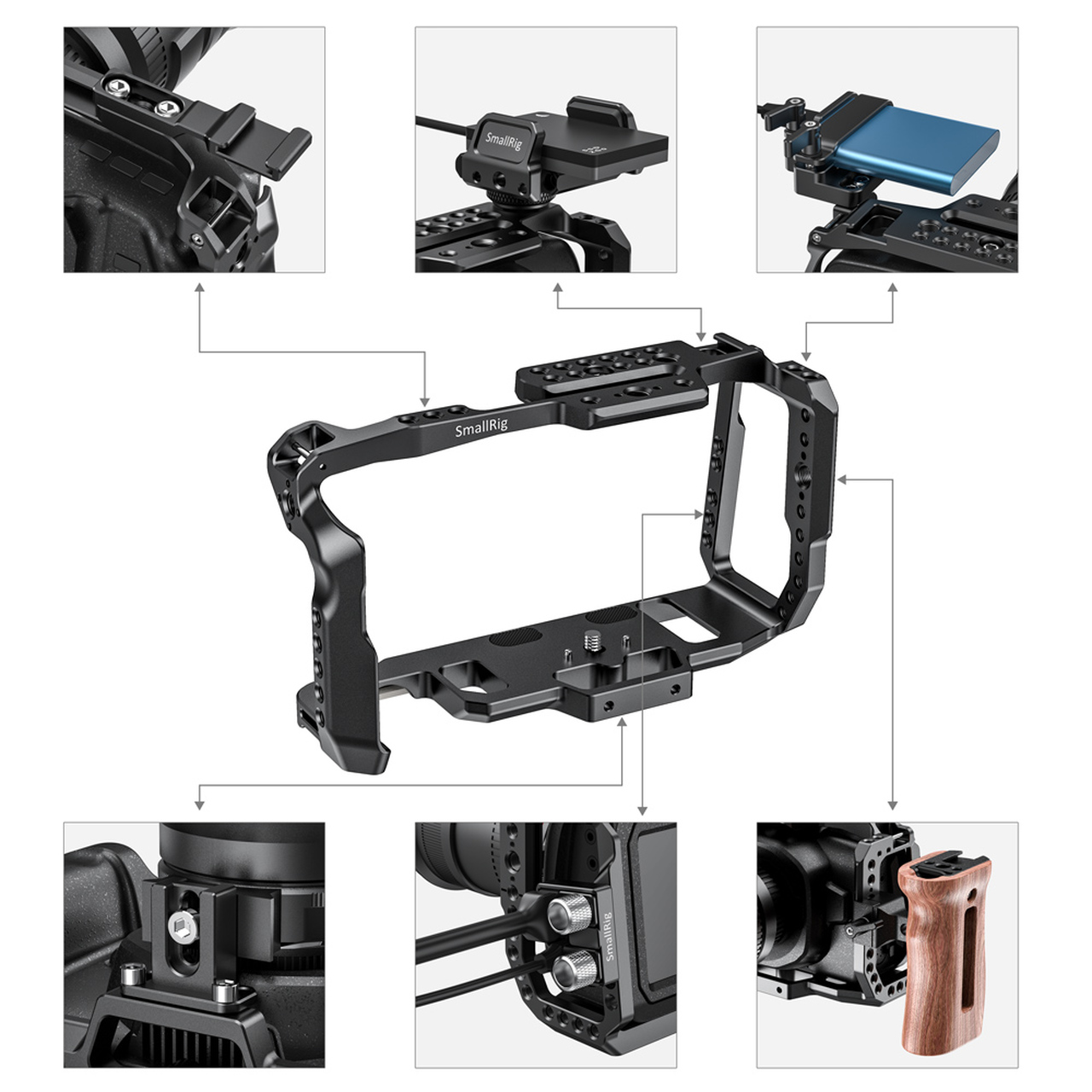 smallrig cage blackmagic 6k